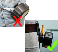 Fastcap Speedclip Porta Cinta Metrica Lapiz Y Sacapunta! Imp. Usa en internet