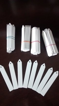 Plaquetas para Identificação - 500 Unidades