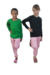 Kit 2 Camiseta Básica Juvenil Menino e Menina Unisex Manga Longa Malha PV