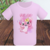 Camiseta infantil Lilo & Stitch Felicidade - Valentina confecções-Moda feminina e masculina