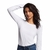 Kit 2 Camiseta manga Longa Feminina Malha Algodão Premium - comprar online