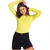 Kit 2 Camiseta manga comprida Feminina Malha Algodão fio 30.1 Premium - Valentina confecções-Moda feminina e masculina