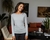 Kit 2 Camiseta manga Longa Feminina Malha Algodão Premium - loja online