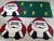 Jogo de Tapete De Frufru Cozinha 3 Peças Papai Noel