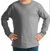 Imagem do Kit 2 Camiseta Básica Juvenil Menino e Menina Unisex Manga Longa 100% algodão
