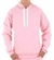 Kit 2 Casaco Moletom Adulto feminino Com capus sem ziper liso na internet