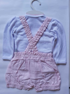 Conjunto Menina Body Transp M. Longa com Short Porquinha 2701 - comprar online