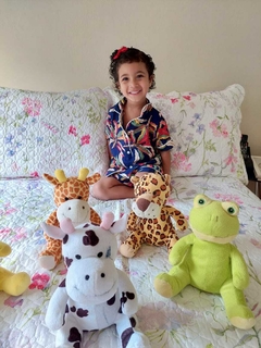 Pijama Infantil Viscose Estampada ZK01 na internet