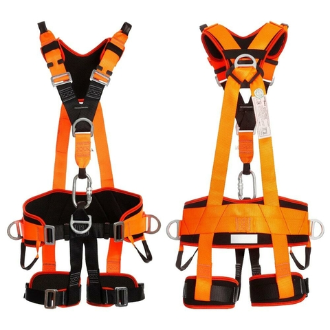 Cinto de Segurança Paraquedista para Trabalho em Altura em Y com 7 Pontos - comprar online