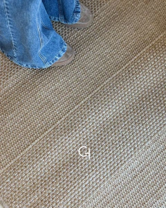 alfombra poli franjas - Chana Deco