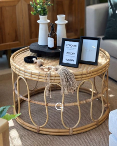 Mesa Ratona de Rattan