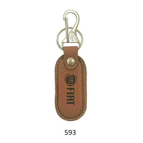 593 | Chaveiro Personalizado Fiat em Couro - comprar online