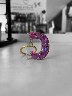 Imagem do Chaveiro de Letras Personalizáveis