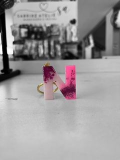 Chaveiro de Letras Personalizáveis