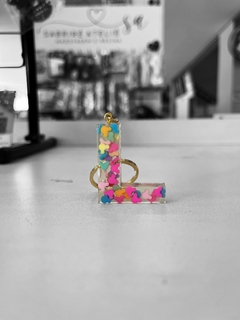 Imagem do Chaveiro de Letras Personalizáveis