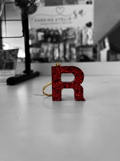 Chaveiro de Letras Personalizáveis