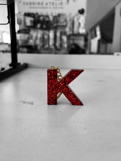 Chaveiro de Letras Personalizáveis