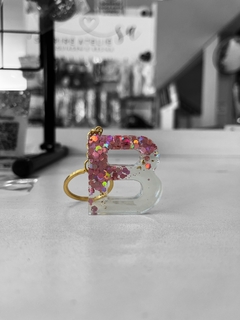 Imagem do Chaveiro de Letras Personalizáveis