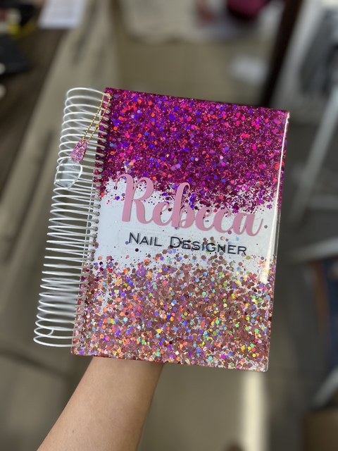 Agenda Personalizada em Resina