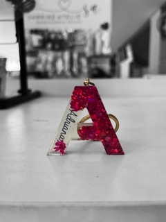 Chaveiro de Letras Personalizáveis