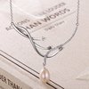 CORDÃO PRATA RAMOS PÉROLA ROSA - comprar online