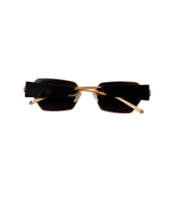 Óculos de sol feminino Mimi dourado e preto - comprar online