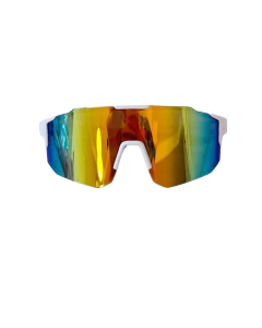 Óculos de sol unissex Jake esportivo espelhado colorido na internet