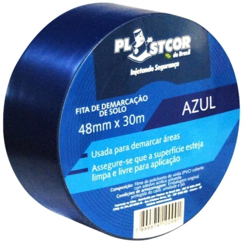 FITA DE DEMARCACAO PLASTCOR - 48MMX30M - PRETO/AMARELO - PLASTCOR na internet