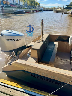 SARTHOU CABIN 600 HONDA 115 HP- LANCHA CABINADA en internet