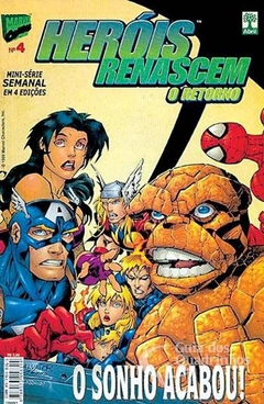 Heróis Renascem - O Retorno Vol. 1 Ao 4 Completo - loja online