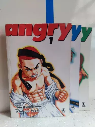 Coleção Angry - COLEÇÃO COMPLETA - NÚMEROS 1 AO 6 - CONRAD