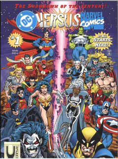 O CONFLITO DO SÉCULO DC VERSUS MARVEL - HQ GIBI MINI-SÉRIE COM 1 REVISTA