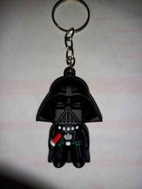Chaveiro de borracha Darth Vader Star Wars