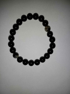 Pulseira de Turmalina Negra 0.8mm - comprar online
