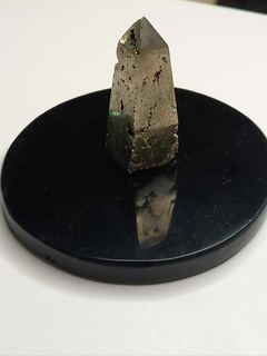 Ponta de pirita qualidade extra ACOMPANHA CHAPA OBSIDIANA
