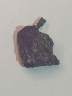 Pingente de Pedra Purpurita Natural Bruto m