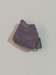 Pingente de Pedra Purpurita Natural Bruto m na internet