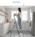 Escalera Black+Decker Plegable Doméstica Slim 4 Escalones Aluminio 150 Kg en internet