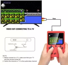 Consola Videojuegos Retro Portátil de 400 Juegos 8 Bits SUONO - tienda online