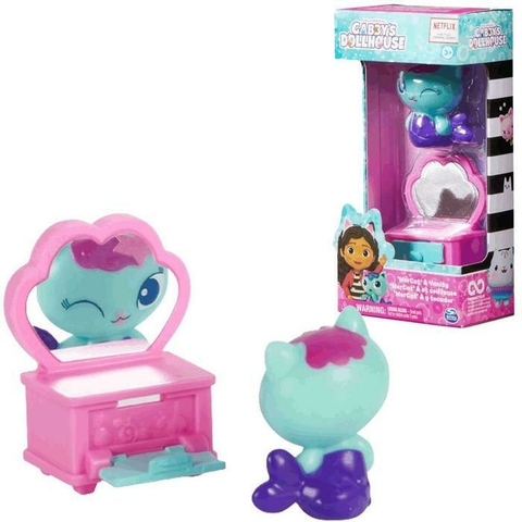 Mini Figura MerCat con Accesorio - Gabby's Dollhouse