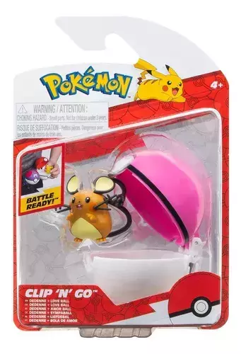 Dedenne con Pokebola - Pokemon Jazwares
