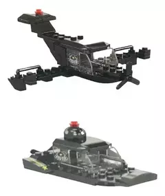 Bloques Swat 3 en 1 ¡Elige tu propia Aventura! 73 Piezas - Aye & Marcos Toys