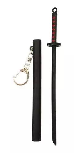 Llavero Espada Katana Tanjiro Kamado de Metal - Demon Slayer Kimetsu no Yaiba - comprar online