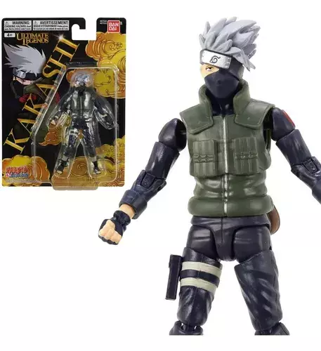 Figura Articulada Kakashi Hatake 12 cms - Ultimate Legends Naruto Bandai