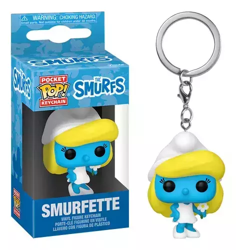 Funko Pop! Keychain The Smurfs Smurfette Pitufina