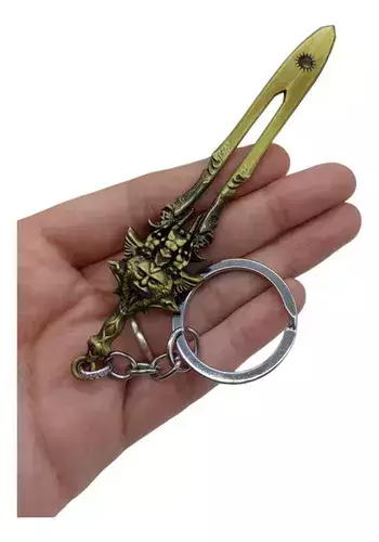 Llavero Espada del Olimpo Kratos de Metal - God of War