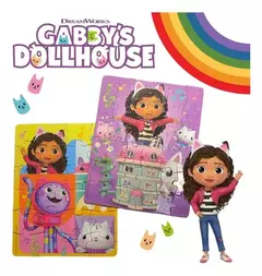 Puzzles Rompecabezas Gabby's Dollhouse 24 y 36 Piezas - Tapimovil en internet