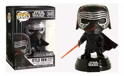 Funko Pop! Kylo Ren #308 con Luz y Sonido - Star Wars