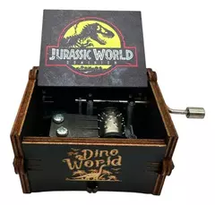 Cajita Musical Jurassic World de Madera - comprar online