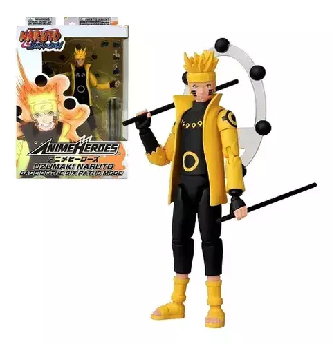 Figura Naruto Uzumaki Sage of the Six Paths Mode - Naruto Shippuden Bandai